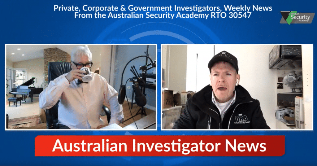 Australian Investigator News