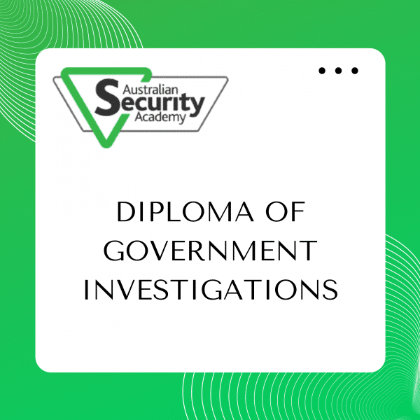 Dpiloma Of Government Investigations
