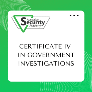 PSP40416 - Certificate IV in Government Investigations